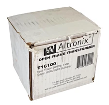 ALTRONIX T16100 Open Frame Transformer 16VAC @100VA, 115 VAC