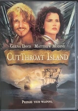 Cutthroat Island (DVD, 1995)