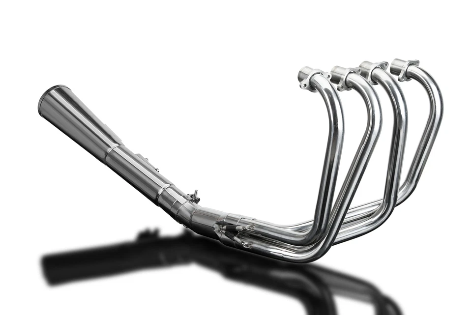 Escape completo Delkevic con silenciador de megáfono de acero inoxidable para CB500 Foto 4 de 4