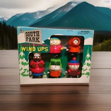 VINTAGE SOUTH PARK COLLECTOR PACK WIND UP TOYS NEW 1998 Chef Cartman