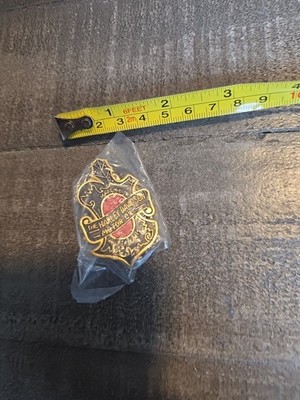 2'' Harley Davidson Oak Leaf Pin Motor Co Motorcycle HOG Eagle Wing Gold Colored