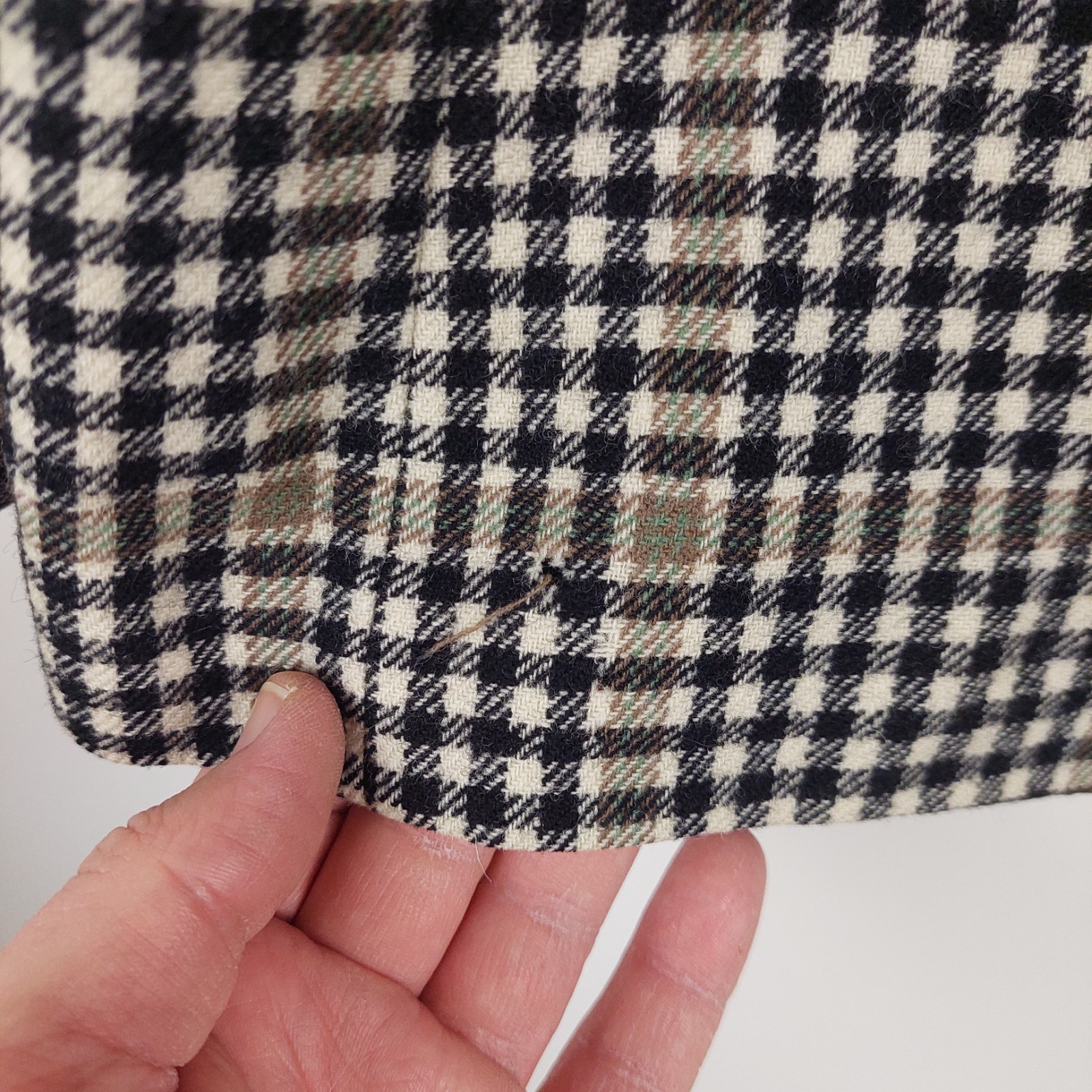 Pendleton Women's Grey Check Pattern 100% Wool Ja… - image 8