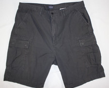 Levi's Shorts Men's 42 Carrier Cargo Ripstop Canvas Cotton 9" Inseam Dark Gray
