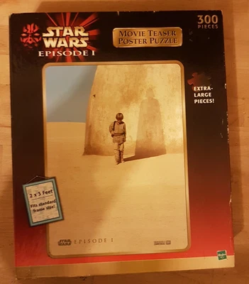 Star Wars Episode 1 Movie Teaser Poster Puzzle Jigsaw / Unopened 2x3 Feet Size - Image 1 of 4
