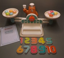 TOP BRIGHT Math Logic Yummy Bear 123 Scale, Fun Educational, 3