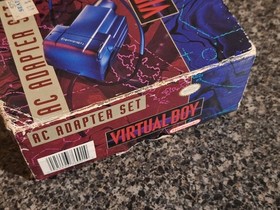 AC Adapter Set (Nintendo Virtual Boy) In Original Box Nice Authentic 