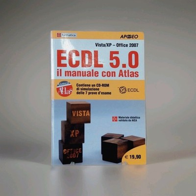 ECDL 5.0 Das Handbuch mit Atlas + CD Rom Simulation Tests Prüfung Apogeo Education