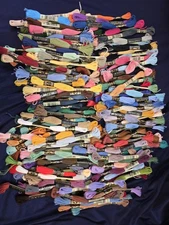 DMC Embroidery Floss  152 Skeins Huge Lot 6 Stand Cross-Stitching Set Never Used
