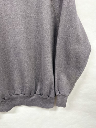 Vintage Dark Gray Raglan Crewneck Sweatshirt 20/20 Sport XL Made In USA - Picture 3 of 10