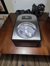 Cuisinart ICE-100 1.5-Quart Ice Cream and Gelato Maker, Black & Stainless Steel