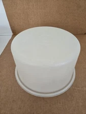 Tupperware Round Cake Carrier Replacement Clear Lid Seal 683-7 FREE SHIPPING