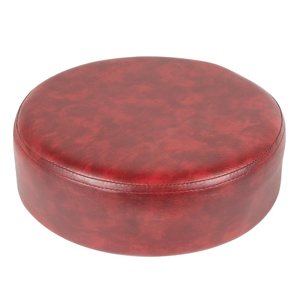 BARHOCKER ERSATZ FESTE SCHWERE SITZPLATTE 14" DURCHMESSER 4" PURPURROT BAR MÖBEL