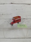 Lesney Matchbox B-Type Bus with Dewar’s Whiskey Decal. Playworn (A449)