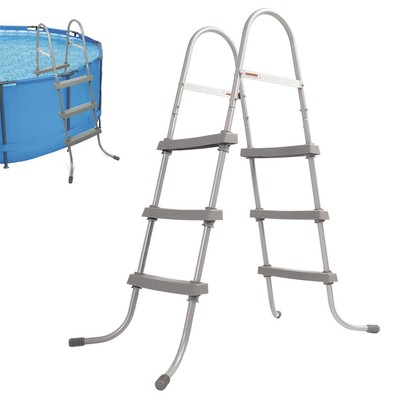 Pool Ladder 36 inch Step Platform Outdoor Above Ground