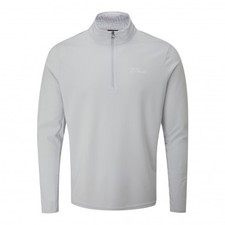 Image of Oscar Jacobson Telford Mid Layers - Lunar Grey-XL