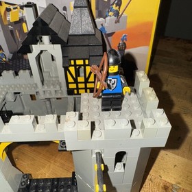 LEGO 6074 Black Falcons Fortress - 98% Complete with Box & Instructions
