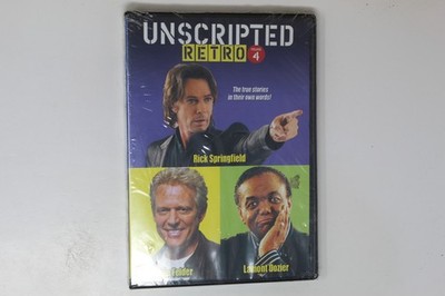 Unscripted Retro Volume 4 DVD Rick Springfield Don Felder Lamont Dozier