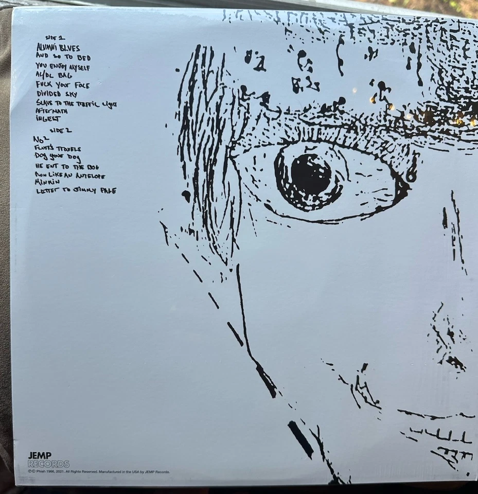 PHISH The White Tape Vinyl White Silver Splatter Edition New Sealed In Hand  LP Foto 2 de 2