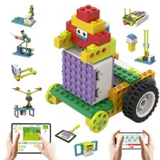 ICQbot 10 in 1 Coding Robot Kit,270+ Piece Sc...