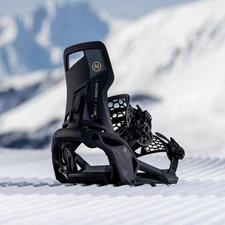 Nidecker Supermatic Snowboard First Universal, Dual-Entry, Automatic Binding