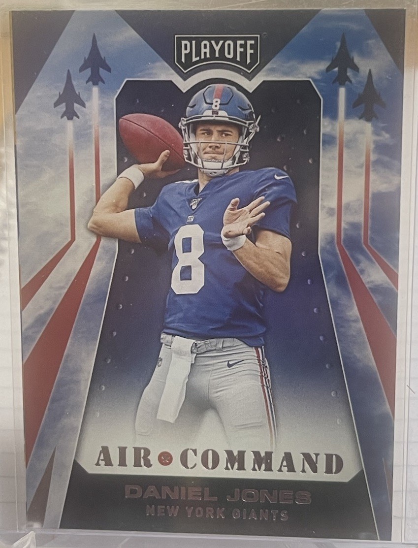 2019 Panini Playoff Air Command Daniel Jones New York Giants Rookie COLTS RC