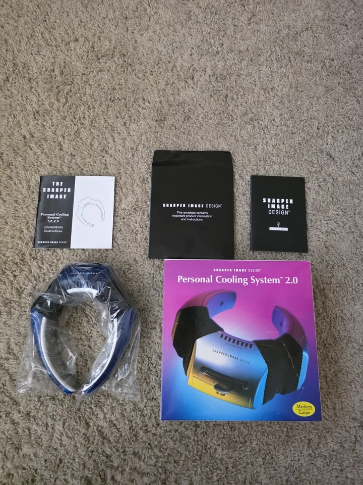 Sharper Image Design Personal Cooling System 2.0 Wearable Neck Portable med/lg - Image 3 of 4