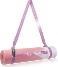 Versatile Yoga Mat Strap and Sling   2-in-1 Adjustable Carrier for All Levels