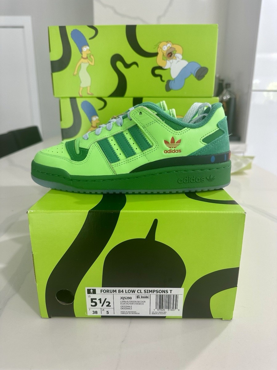ぽんすけ84 Adidas Forum 84 Low CL The Simpsons Treehouse of Horror sz 5.5 | eBay