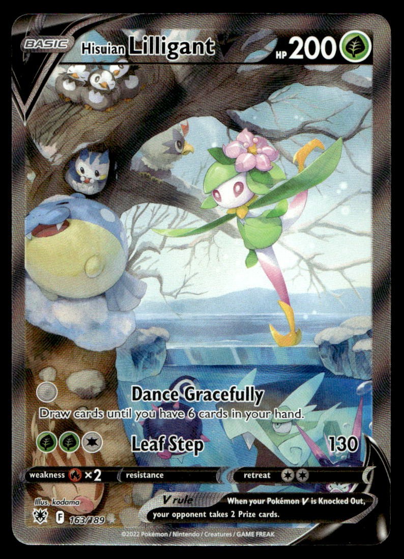 Hisuian Lilligant V (Alternate Art) SWSH10: Astral Radiance 163/189 Pokemon TCG