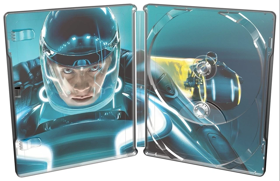 Tron Legacy 4K UHD Steelbook Blu-ray New & Sealed UK Release - Image 3 of 3