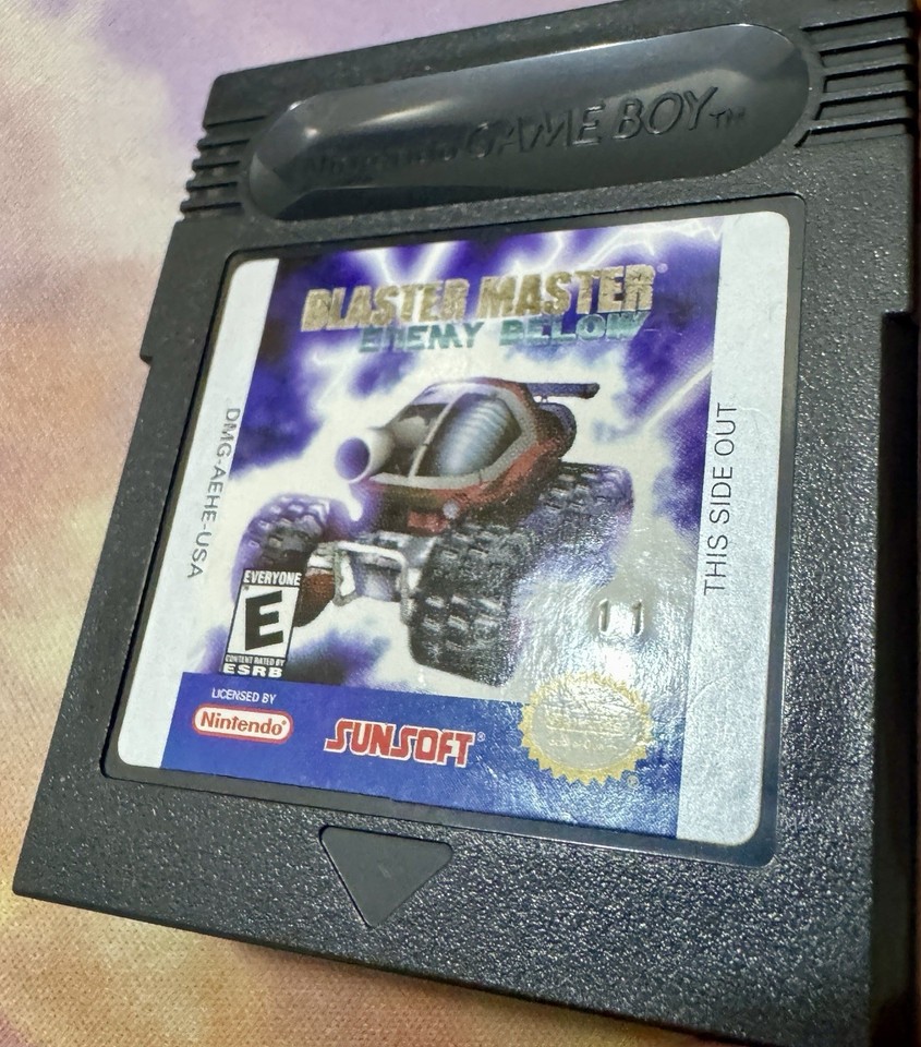 Blaster Master: Enemy Below (GameBoy Color, 2000) Authentic Cart Only ...