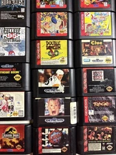 Sega Genesis Original OEM Authentic *Pick Your Game* Cart Only Cleaned Tested