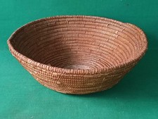 ANTICO CESTINO VECCHIO CESTO SARDO SA CORBULA CROBI IN GIUNCO FATTO A MANO. DF69