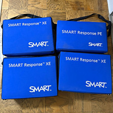 SMART Response XE  PE Classroom Response System Set, Blue/Black w/ Cases
