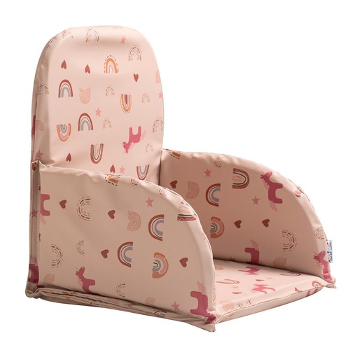 Baby Large High Chair Cover Cushion Easy to Wipe Clean Seat Cover for Infant ... - 第 2/7 張圖片