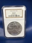 1996 MS 69 NGC Silver American Eagle 1oz .999