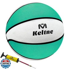 Dahivs Swimming Pool Basketball, 9" Size 6 Rubber Waterproof Basketballs for 