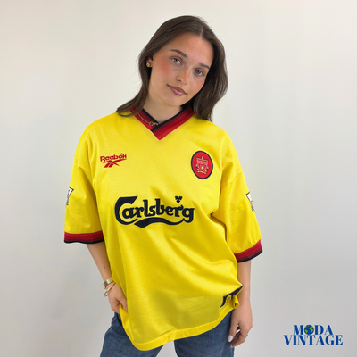 ウェア Reebok Liverpool 99/00 Away Uniform リバプールエフシー