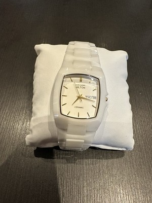 Wunderschöne Elegante Keramikuhr Von Alexander Milton