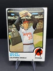 Nolan Ryan 1973 Topps No. 220 California Angels card
