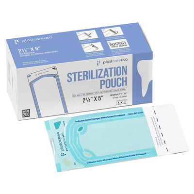 400 Bolsas Esterilizaci�N Autoclave 2.25 X 4In Cl�Nicas Dentales