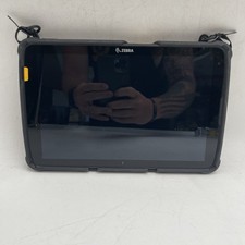 Zebra ET40AB Tablet 64GB WiFi 6 10.1 Inch Android Barcode Scanner Needs Reset