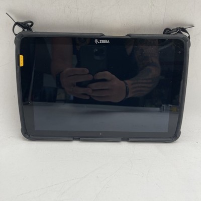 Zebra ET40AB Tablet 64GB WiFi 6 10.1 Inch Android Barcode Scanner   Needs Reset