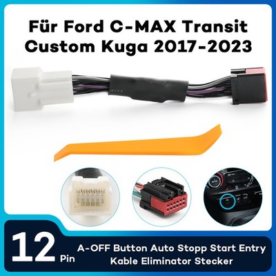 Stop Start Engine Deaktivieren Kable Für Ford C-MAX Transit Custom Kuga 2017-23