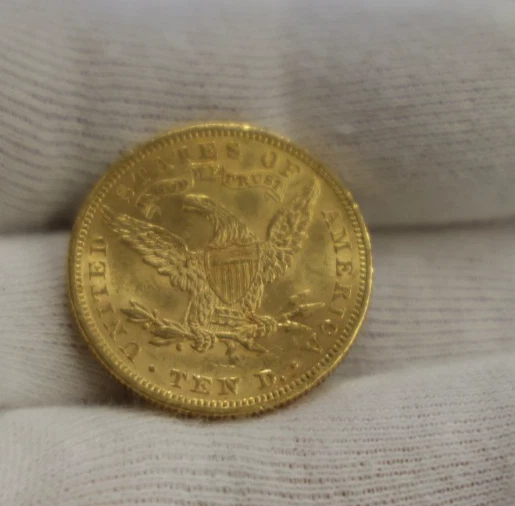 Pieza de oro Liberty XF 1899 $10 (limpia) Foto 4 de 4