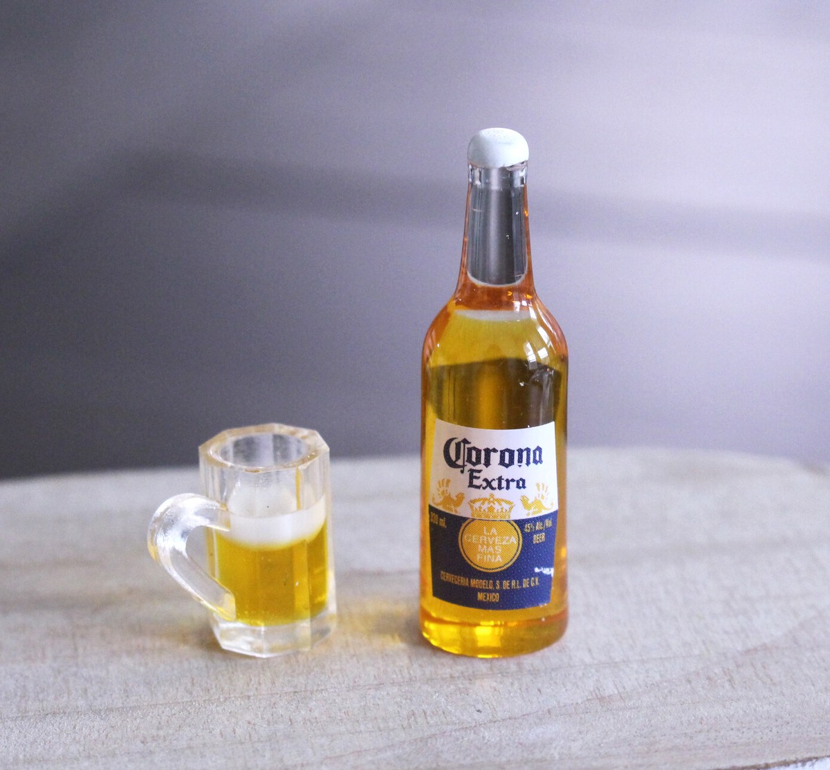Botella De Cerveza Falsa De 10 Piezas, Mini