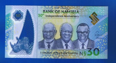NAMIBIA - 30 DOLLARS 2020 P-NEW  UNCIRCULATED