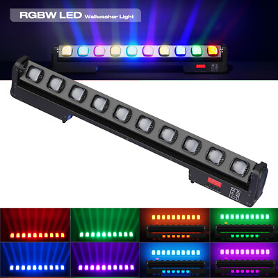 10x35W Wall Wash Light LED Bar Light With DMX Control For Nightclub Wedding