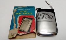 Vintage Peterson Peacock Pocket Hand Warmer Made in Japan