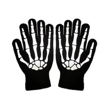 Full Finger Biker Skeleton Bone Gloves Racing Cycling Motorcycle Mechanics SCH